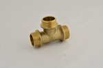 Тройник 1/2" шгш TIM (латунь) Тройник 1/2" шгш TIM (латунь)