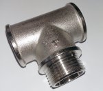 Тройник 1" гшг STOUT (никель) Тройник 1" гшг STOUT (никель)