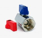 Кран шаровой 1/2" гг мини (хром) бабочка TIM Кран шаровой 1/2" гг мини (хром) бабочка TIM