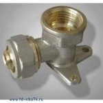 Уголок с креплением ц+г 16*3/4" Frap FR1607 Уголок с креплением ц+г 16*3/4" Frap FR1607