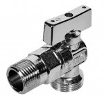 Кран для быт.тех. 1/2"ш*3/4"ш угол шаровой BUGATTI Кран для быт.тех. 1/2"ш*3/4"ш угол шаровой BUGATTI