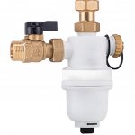 Фильтр -шламоотделитель с магнитом для настенных котлов, G 3/4M-G 3/4RN-G 3/4M STOUT Фильтр -шламоотделитель с магнитом для настенных котлов, G 3/4M-G 3/4RN-G 3/4M STOUT