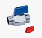 Кран шаровой 1/2" шш мини (хром) бабочка TIM Кран шаровой 1/2" шш мини (хром) бабочка TIM