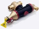 Сепаратор воздуха и грязи Flamcovent Clean Smart 3/4" в.р.- 1" н.р. TIM Сепаратор воздуха и грязи Flamcovent Clean Smart 3/4" в.р.- 1" н.р. TIM