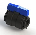 Кран шар. вн/вн 1/2"х1/2" ПНД SPEKTR Кран шар. вн/вн 1/2"х1/2" ПНД SPEKTR