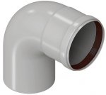 ROMMER Элемент дымохода конденсац. угол 87° Ø80 м/п PP-FE ROMMER Элемент дымохода конденсац. угол 87° Ø80 м/п PP-FE