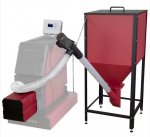 ROMMER Горелка пеллетная приставная в сборе "Rommer" - 25 (горелка+ переходник+механизм+бункер200) ROMMER Горелка пеллетная приставная в сборе "Rommer" - 25 (горелка+ переходник+механизм+бункер200)