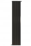 Global Sebino 1600 4 секции радиатор алюминиевый универсальное подключение (цвет 2748 cod.07) черный