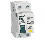 Выключатель автоматический дифференциальный 1P+N 10А 30мА AC х-ка C ДИФ-103 6кА (16310DEK) Dekraft Выключатель автоматический дифференциальный 1P+N 10А 30мА AC х-ка C ДИФ-103 6кА (16310DEK) Dekraft