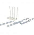 Универсальный регулируемый кронштейн (комплект 2 шт) для коллекторов Универсальный регулируемый кронштейн (комплект 2 шт) для коллекторов