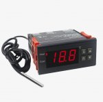 Термостат с NTC термопарой и датчиком NTC, 10 А 220В 40 ~ 120C Термостат с NTC термопарой и датчиком NTC, 10 А 220В 40 ~ 120C